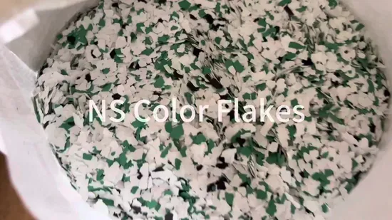 Garage Floor Paint Epoxy Coating Epoxy Color Flake Chips for Floor Coating 