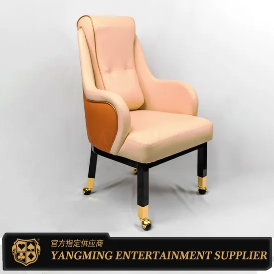 Deluxe VIP Wynn Model Poker Player Chair Casino Baccarat Poker Casual Gaming Chair 