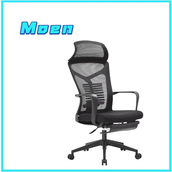 Plush Posture Support Modern Office Conference Table Chair Mesh Adjustable Gaming 
