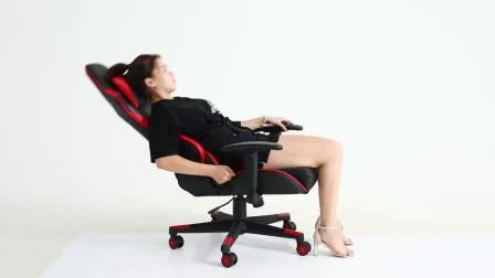 OEM Factory Wholesale PU Leather Adjustable Office Chair Racing Gaming Chair 