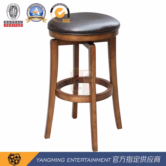 Poker Club Bar Chair Dining Room Chair Hotel Luxury Gamblling Poker Rotatable Chair Ym