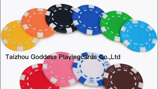 Custom Logo and Color Game Poker Chips 