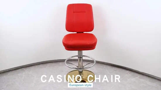 Yh Casino Chair Stainless Steel Poker Table Chair Gaming Chair for Sale 